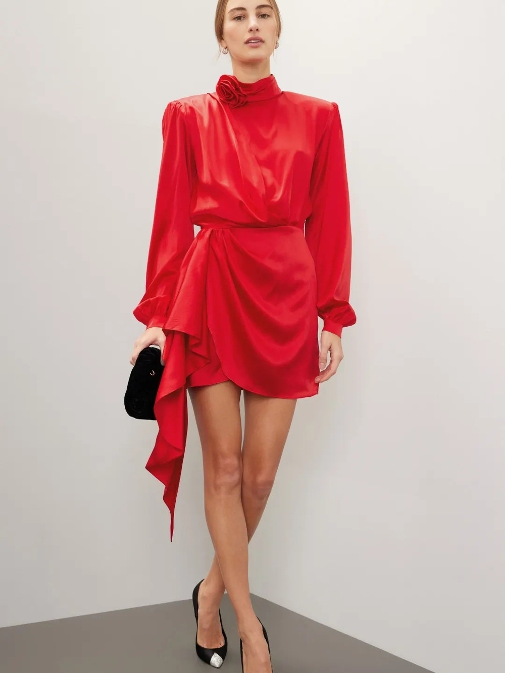 RONNY KOBO SILK ROCKY DRESS SIZE S MSRP $588